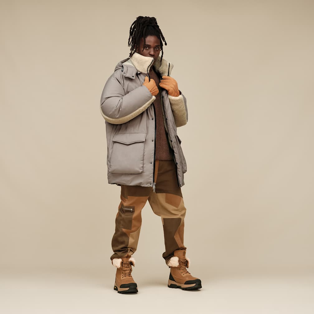 UGG® 公式【 3 ポイント レザー グローブ|3 Point Leather Glove