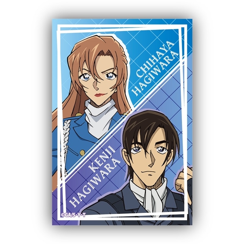 名探偵コナン スクエア型缶バッジVol.3 萩原研二&萩原千速 2025年10月