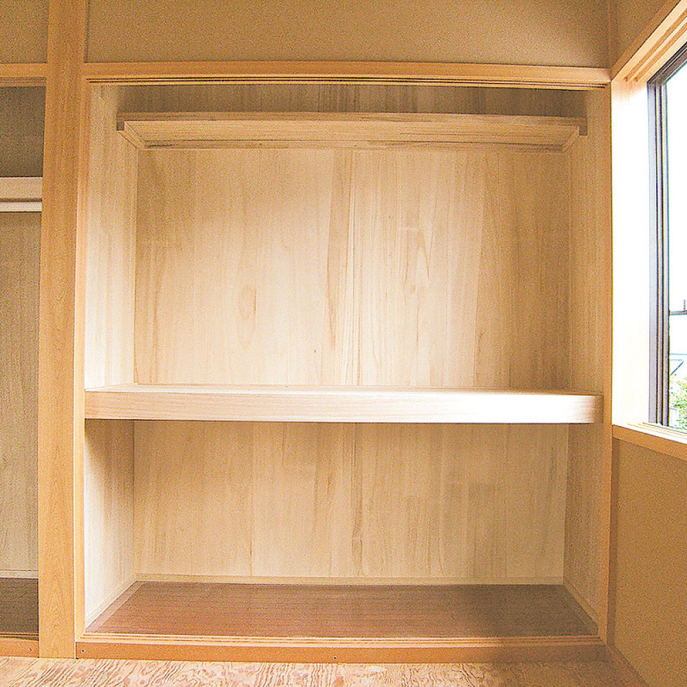 株式会社ウッドテックNET事業部同舟 / 桐棚板中段6尺 高90×奥830×幅1820mm