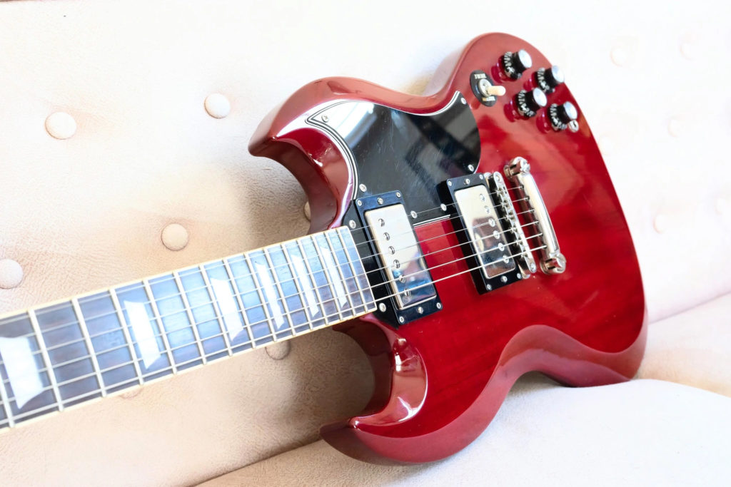 Greco SG (61 Small Pickguard) - scrapbook3