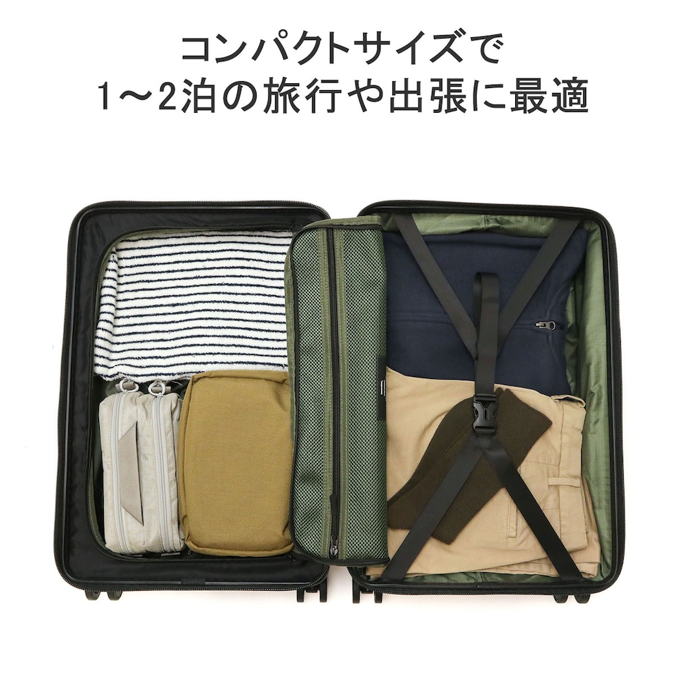 正規品2年保証 イノベーター スーツケース innovator CARRY WAGON 39L