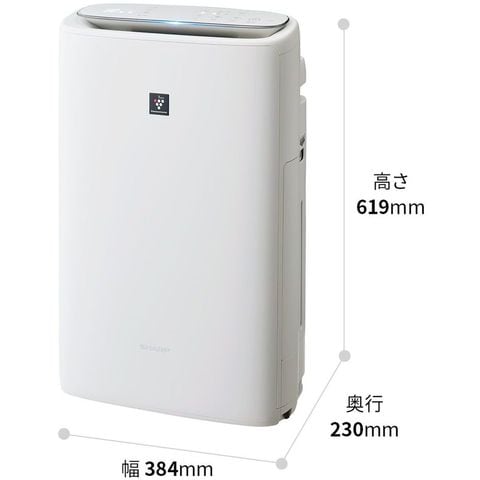 dショッピング |SHARP シャープ 加湿空気清浄機 プラズマクラスター