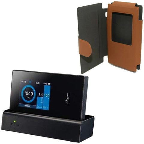 モバイルルーター Aterm MR05LN クレードルセット（ケースカバー付)
