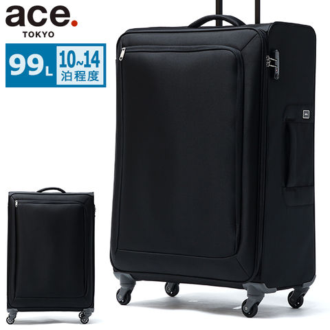 10年保証 エーストーキョー スーツケース Lサイズ ace.TOKYO キャリー