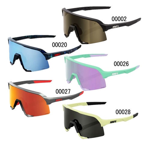 新品 100% S3 Soft Tact Two Tone サングラス野球登山 100% S3 Sport