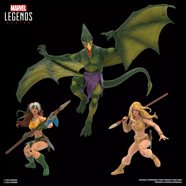 Marvel Legends Marvel SNAP Savage Land 3-Pack (Rogue, Shanna, and