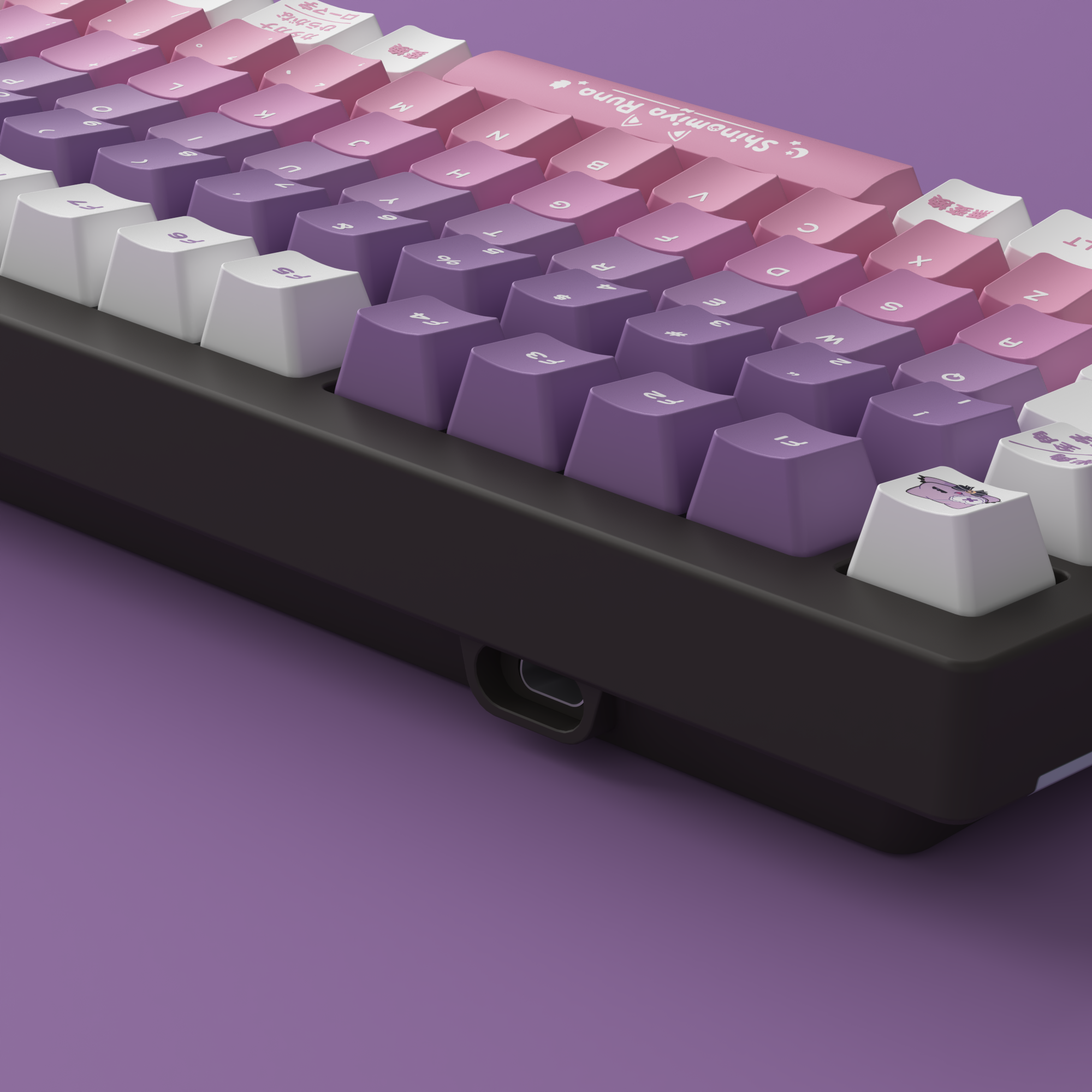 VSPO! GEAR ゲーミングキーボード 紫宮るな VSPOGEAR ゲーミング