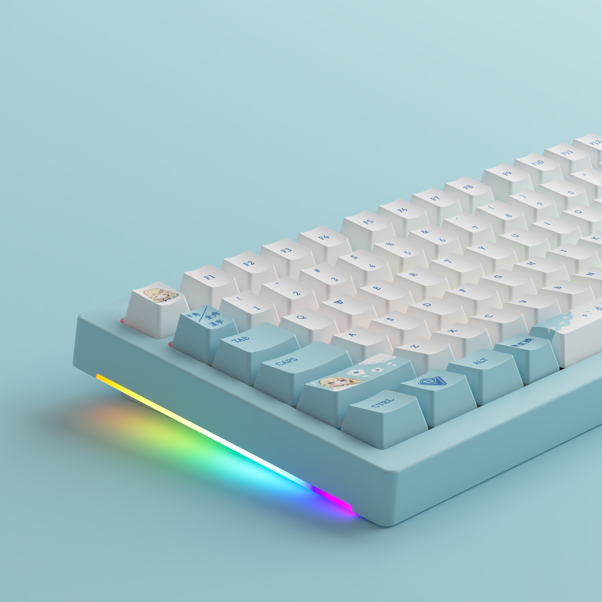 ゲーミングキーボード ぶいすぽ 藍沢エマ 藍沢エマ - VSPO! GEAR