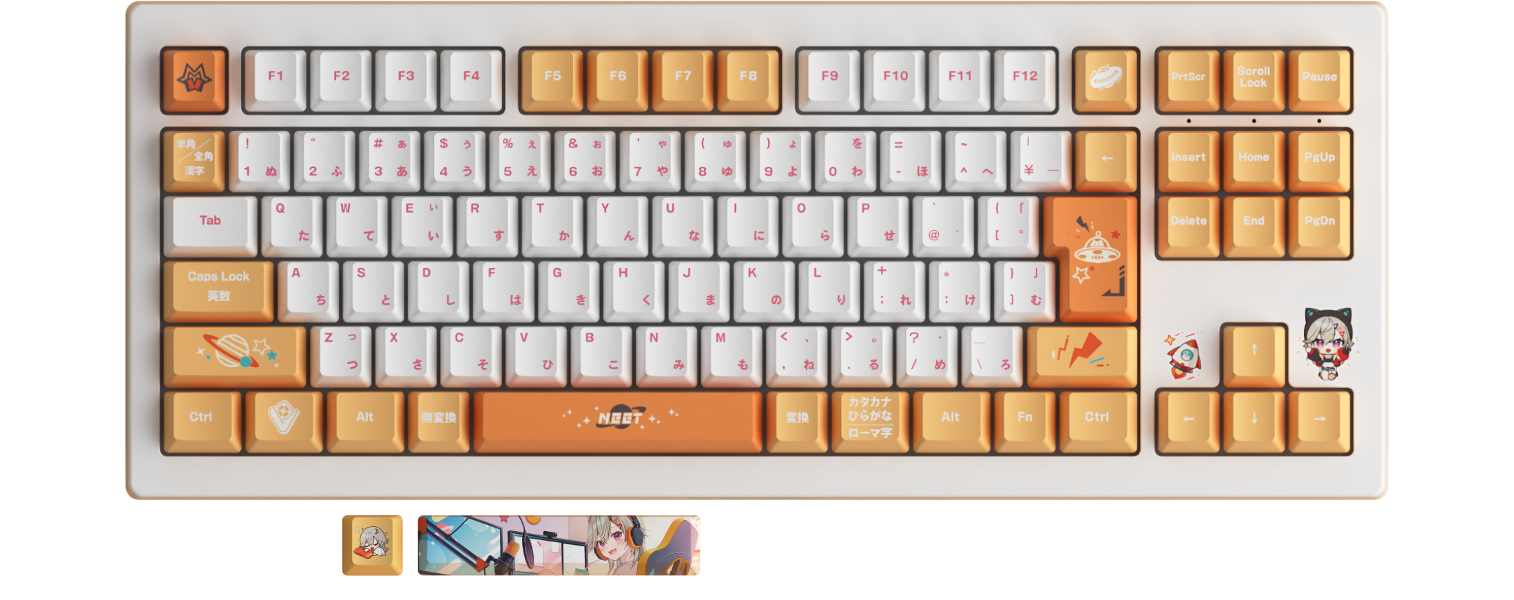 小森めと キーボード ☆希少レアVSPO!GEAR 小森めと EDITION