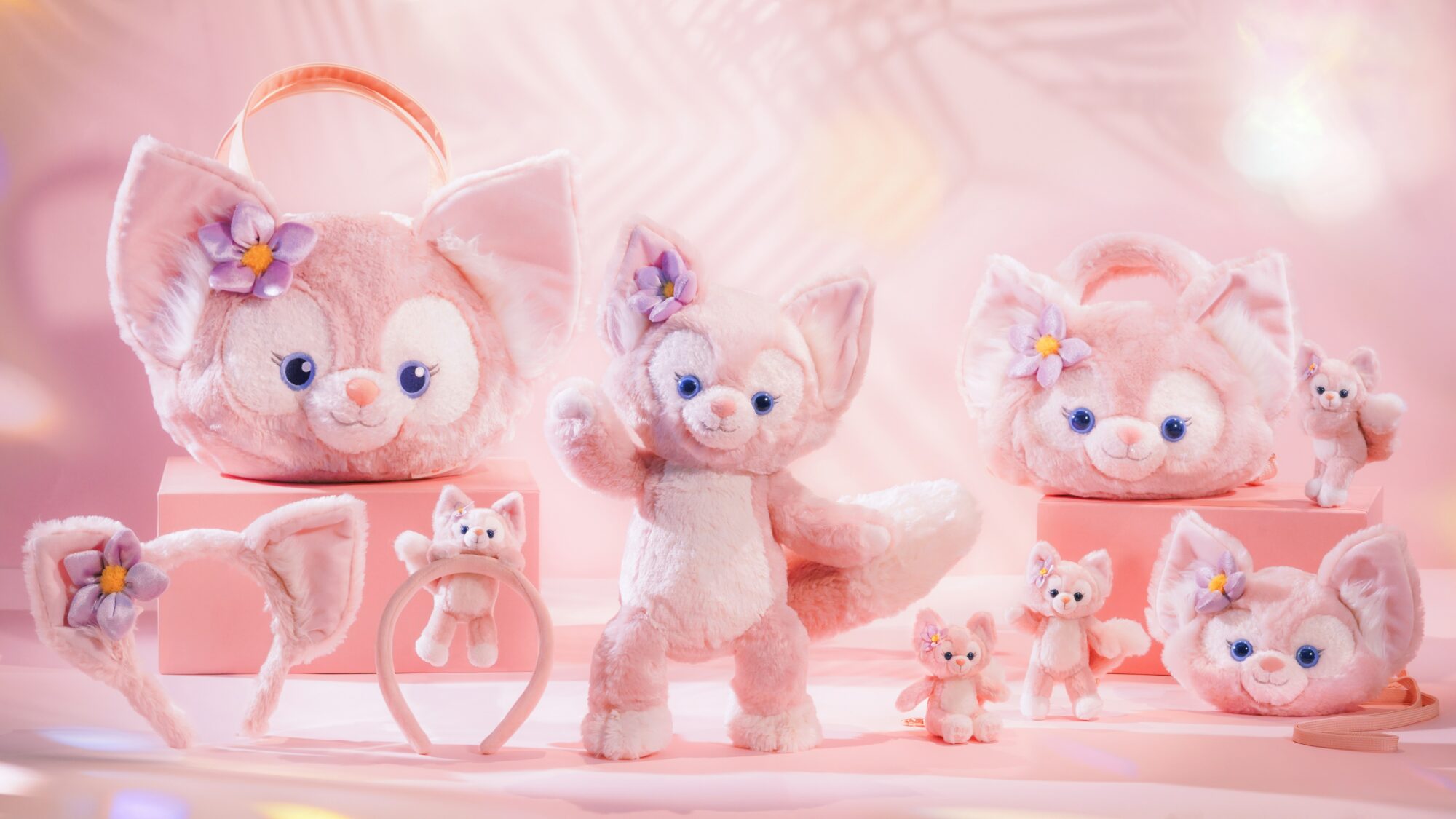 香港ディズニー限定】ダッフィー・リーナベルぬいぐるみストラップ