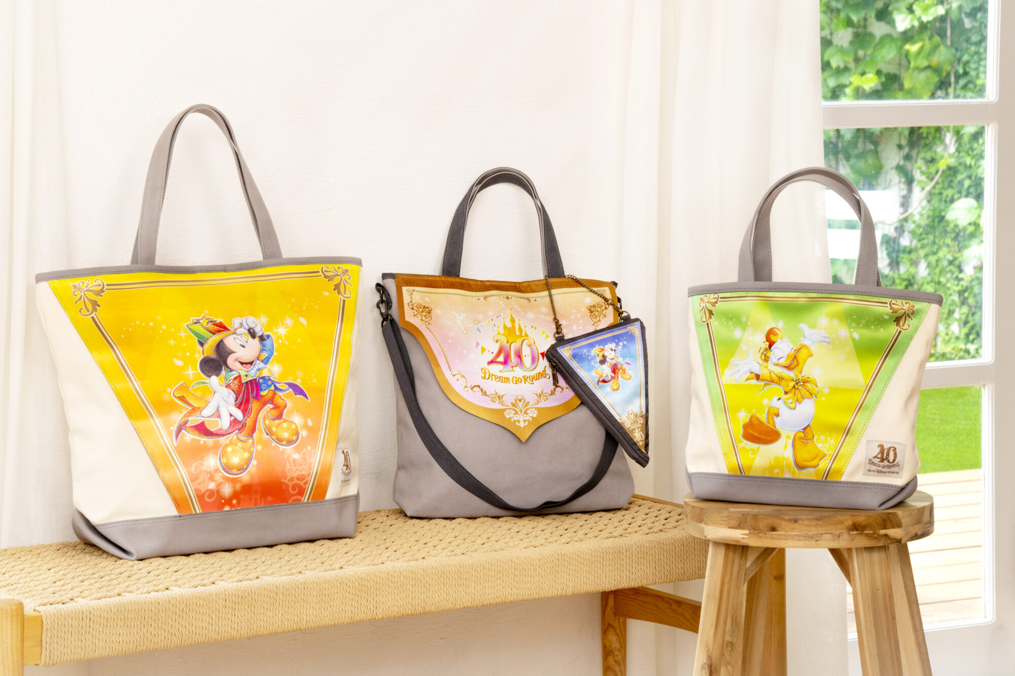 ショルダーバッグ ガーランド 40周年 ドナルド 東京ディズニーリゾート