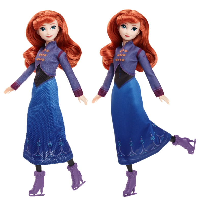 マテル『アナと雪の女王』からアナとエルサのスケートドールが登場