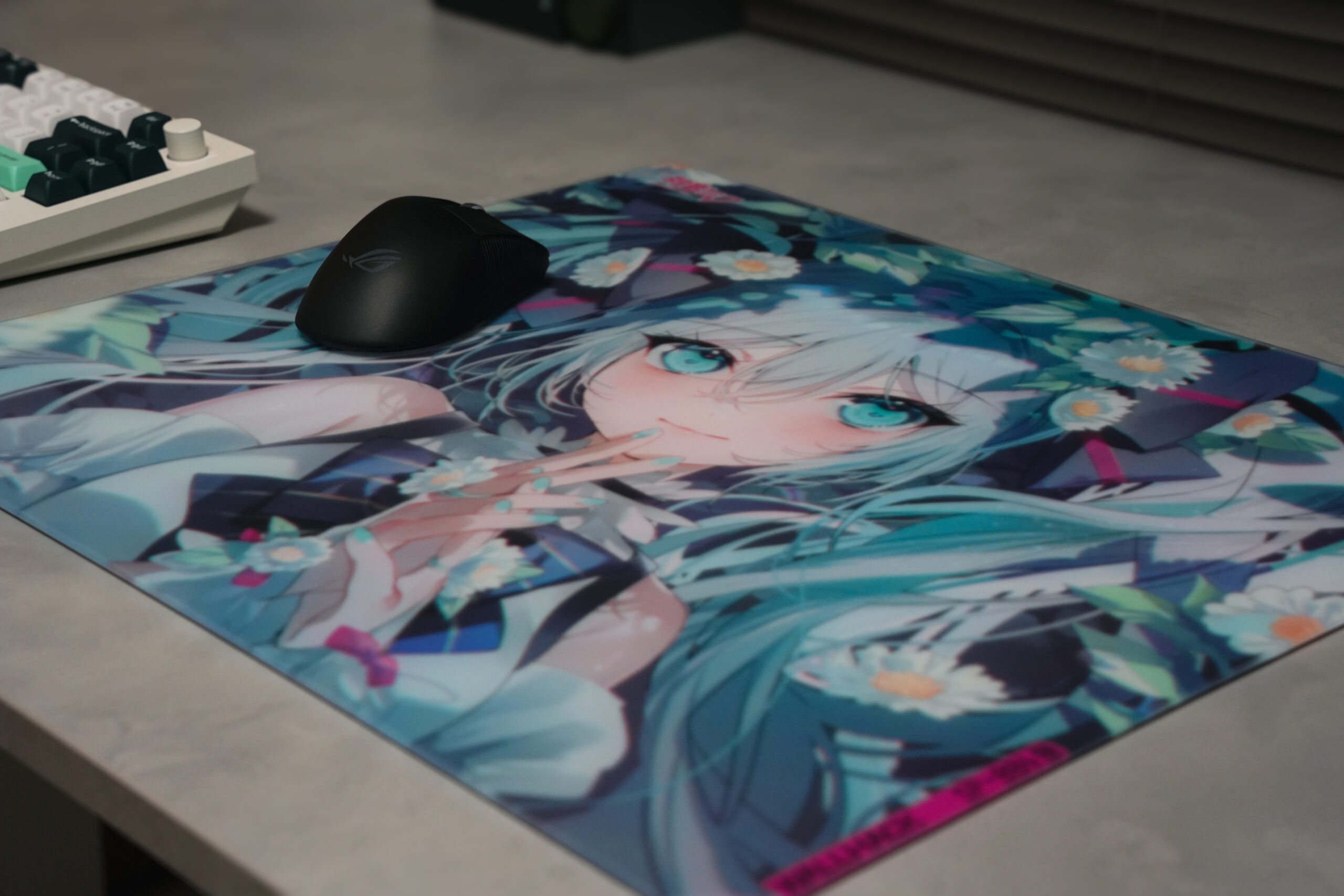 wallhack 初音ミク sp-004 ガラスマウスパッド Amazon.co.jp: Wallhack