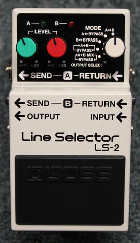 Boss LS-2 Line Selector Power Supply Guitar effects Pedal – Dr