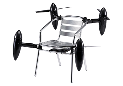 プロドローン、運びたいものにプロペラを取付けてドローンにしてしまう