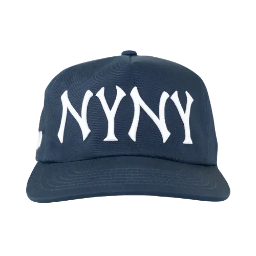 Boné oMA Studios NY NY Navy Blue White - Droper