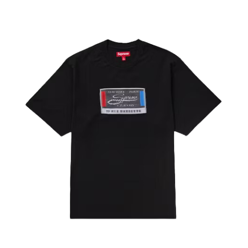 Camiseta Supreme Small Box Tee Black - Droper