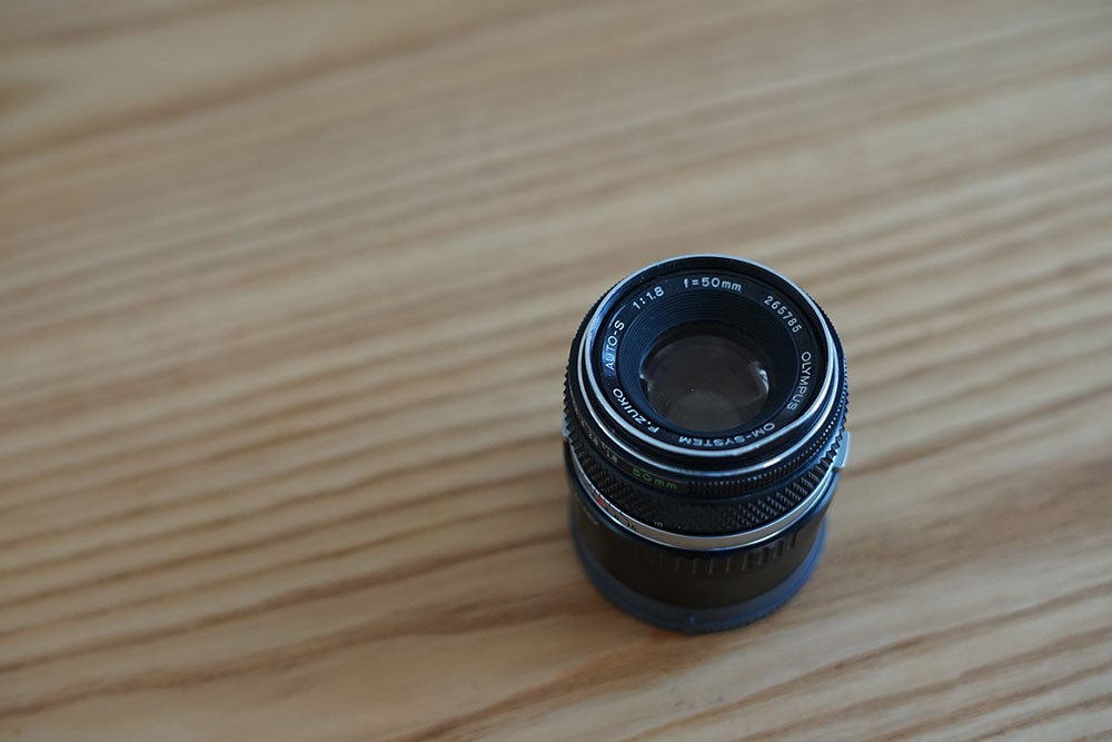SONY FE50mm F1.8と、オールドレンズOLYMPUS F.ZUIKO 50mm F1.8を撮り