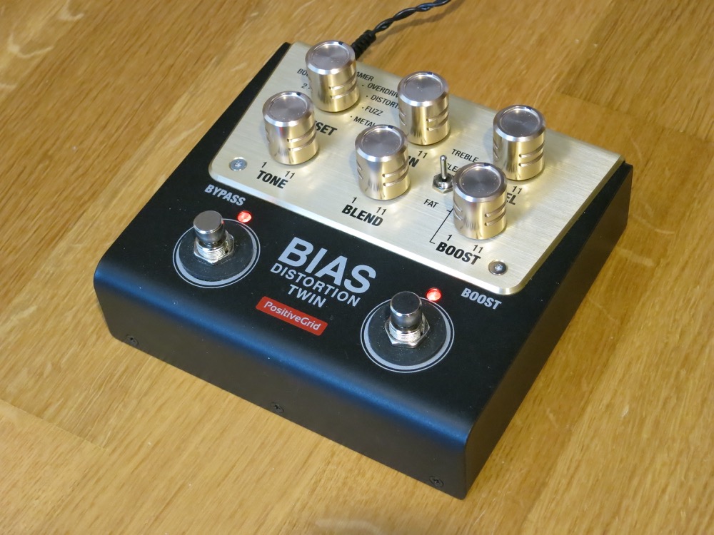使用レビュー】PositiveGrid Bias Distortion Twin - DreadRock.org