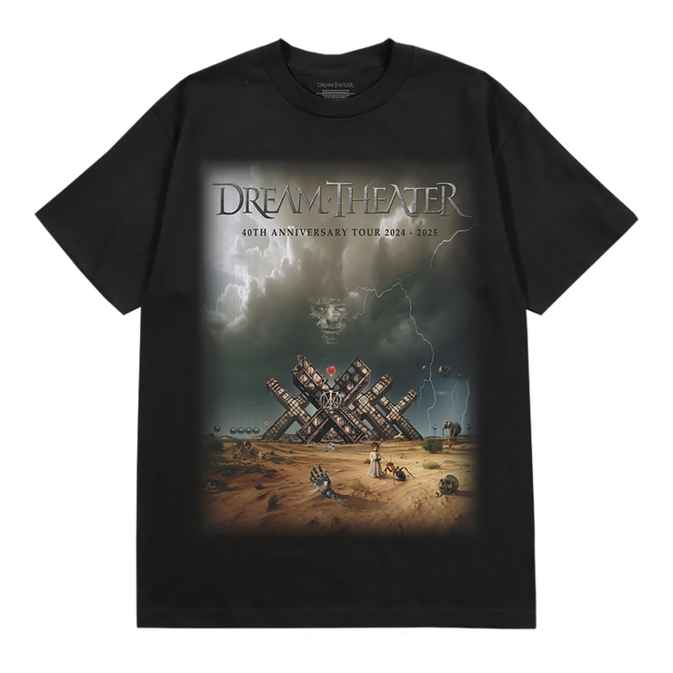 Dream Theater, 40周年ツアー記念Tシャツ 40th Anniversary Rose Crest
