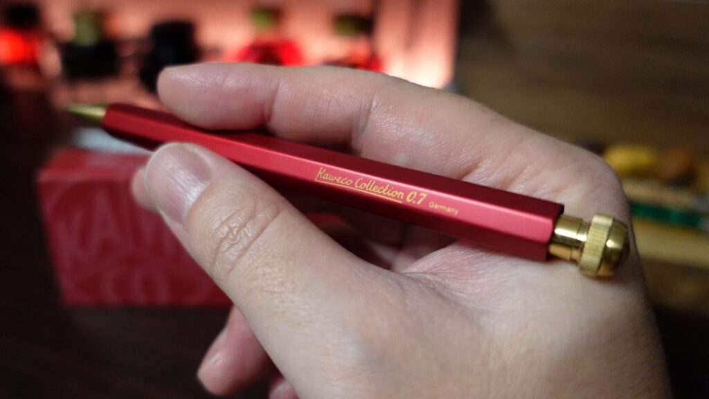 カヴェコ レッド】2021 0.7mm シャーペンを開封＆レビュー！ Kaweco