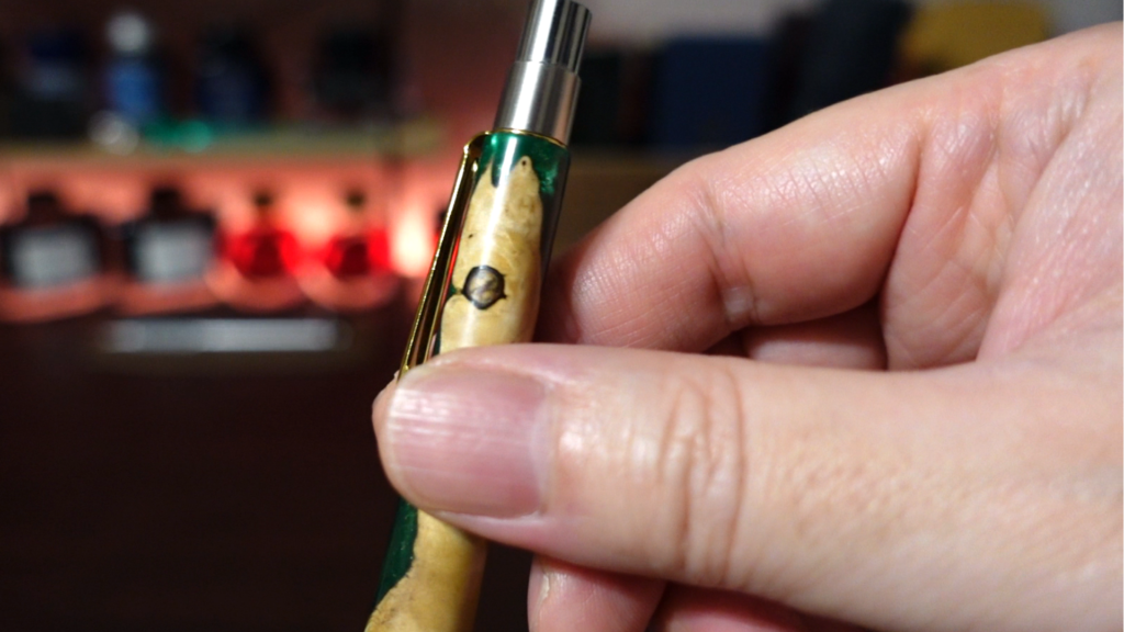 ウッドペンクラフト】ハーモニックウッド 宝石のようなペンの作り方