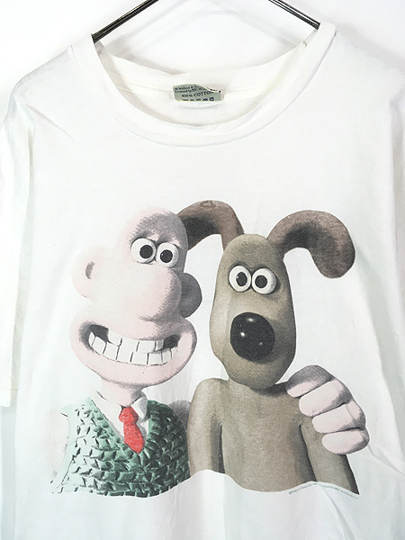 古着 90s Wallace and Gromit ウォレス グルミット クレイ アニメ
