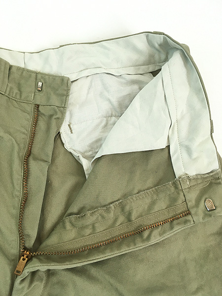 古着 70s 米軍 US ARMY 「Type-1 Class-1」 ミリタリー 8.2oz コットン