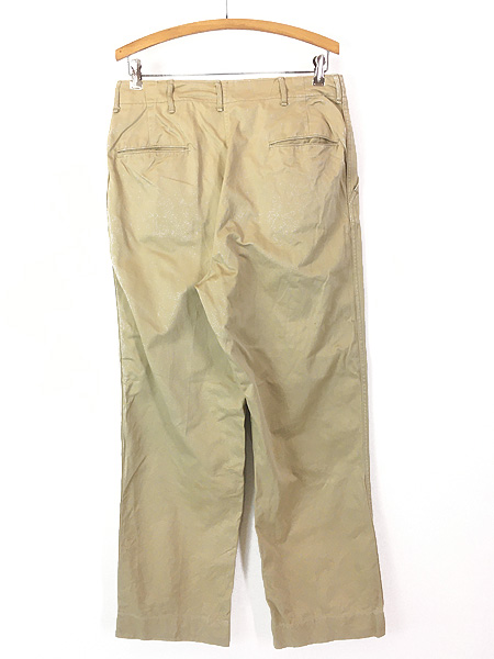 古着 40s 米軍 US ARMY M-45 「45カーキ」 ボタンフライ ミリタリー