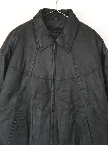 古着 TANNER BRAND アメリカ 南軍旗 サザンクロス レベルフラッグ 本革