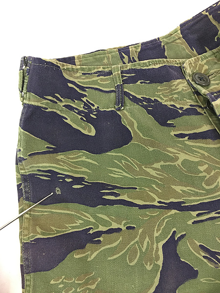 古着 60s 米軍 US ARMY ベトナム戦 タイガー ストライプ カモ 迷彩