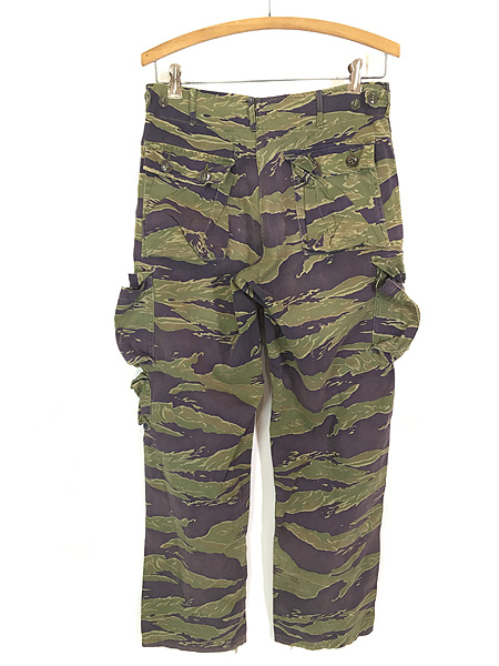 タイガーストライプ 迷彩服上下 米軍 希少色】タイガーストライプ迷彩