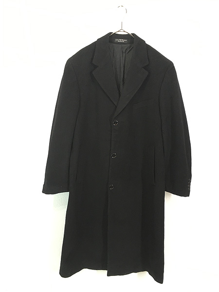 古着 90s LAUREN Ralph Lauren × S&K 100% カシミヤ ウール チェスター