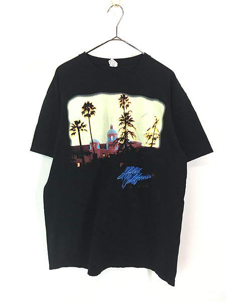 古着 00s EAGLES 「Hotel California」 ロック バンド Tシャツ L