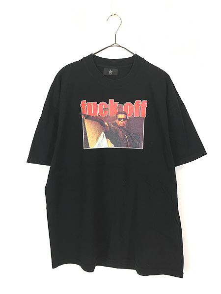 古着 90s USA製 Serial Killer 「fuck off」 Arnold Schwarzenegger