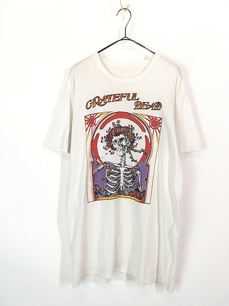 古着 80s Grateful Dead 「Skull&Rose」 貴重 Dead Bear & California