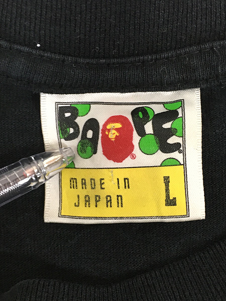 古着 90s 日本製 A BATHING APE 初期 エイプ 大猿 ウィング 100