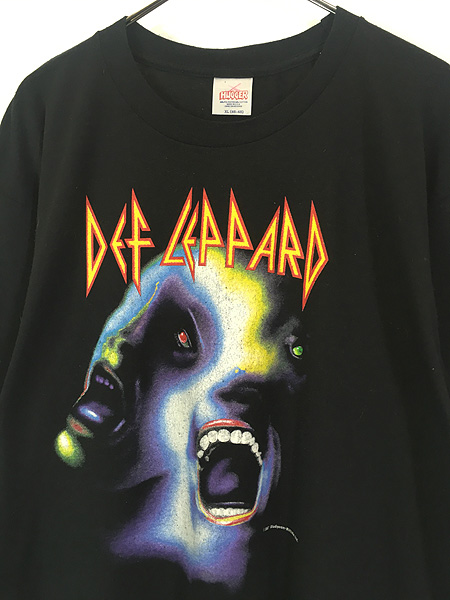 Def Leppard sk8コミックTシャツ XL 80s Def Leppard sk8コミックT