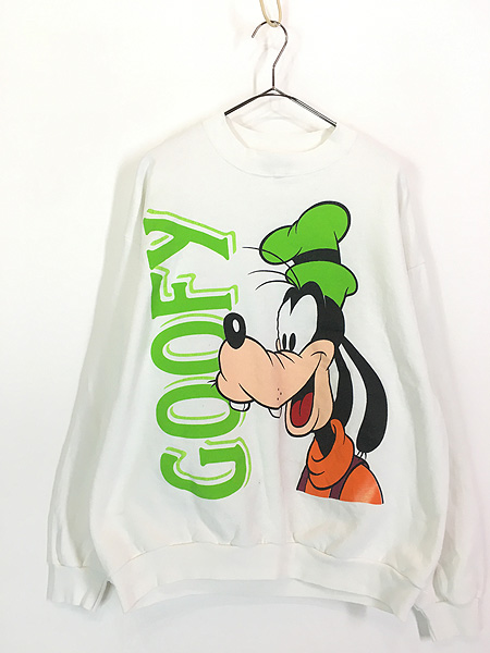 古着 90s USA製 Disney Goofy グーフィー スウェット トレーナー XL