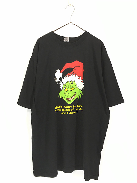 古着 00s USA製 Dr Seuss 「GRINCH」 グリンチ 絵本 オールド ムービー