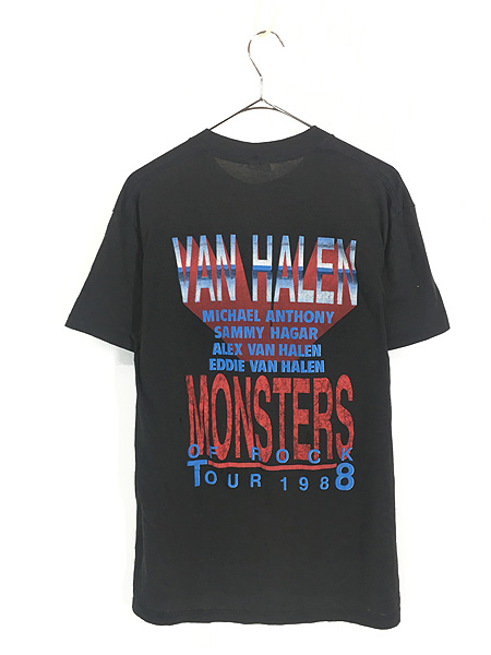 古着 80s USA製 VAN HALEN 「MONSTERS OF ROCK」 ヘヴィ メタル ロック