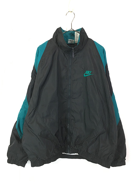 古着 90s NIKE 裏地 天竺 BIG スウォッシュ 刺しゅう クレイジー