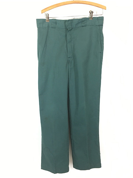 古着 90s USA製 Dickies コットンツイル ワーク チノ パンツ チノパン