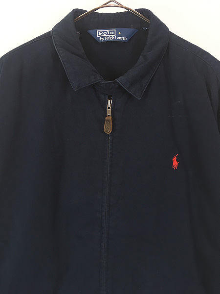 古着 90s Polo Ralph Lauren ワンポイント コットン ツイル スウィング