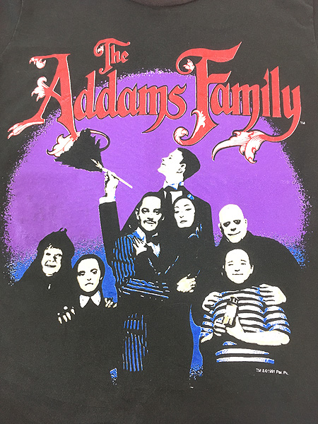 キッズ 古着 90s USA製 The Addams Family アダムス ファミリー