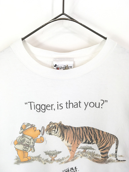 古着 90s Disney Pooh Animal Kingdom 「Tigger」 クマのプーさん