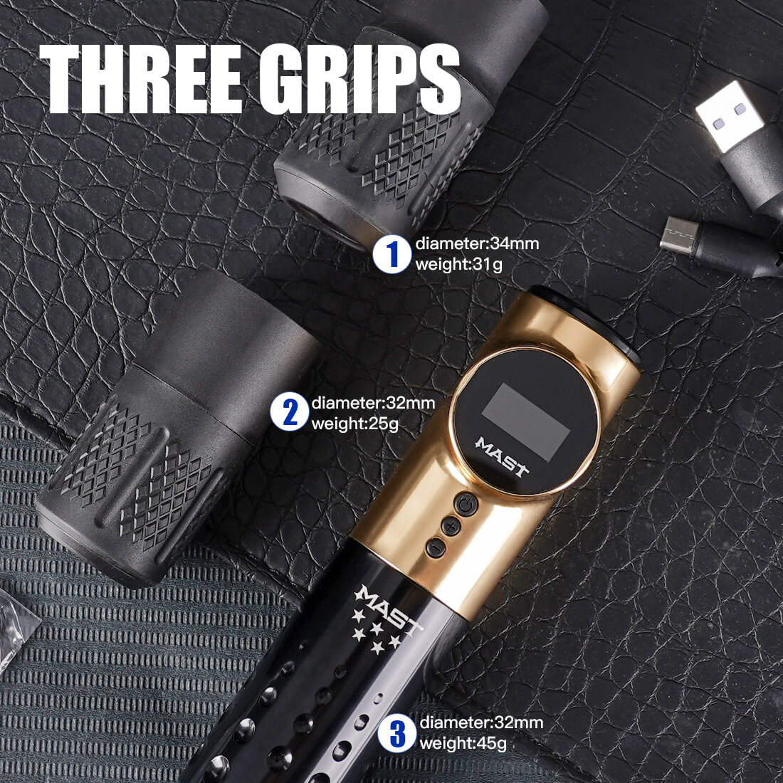 Dragonhawk Wireless Tattoo Machine With 3.5 Stroke 5 Star Series