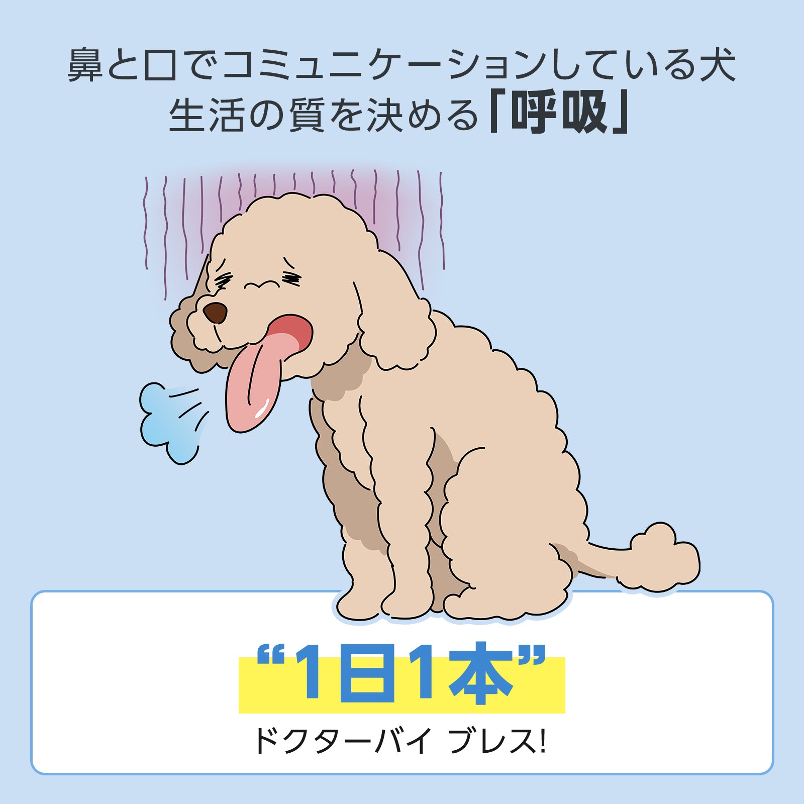ドクターバイ ブレス | 犬用 咳止めサプリ, 犬 咳止め, 犬 呼吸器, 犬