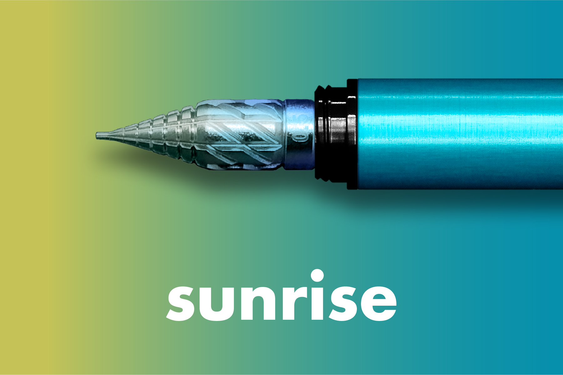 DRILLOG Titanium Pen nib short gradation color（オリジナル チタン