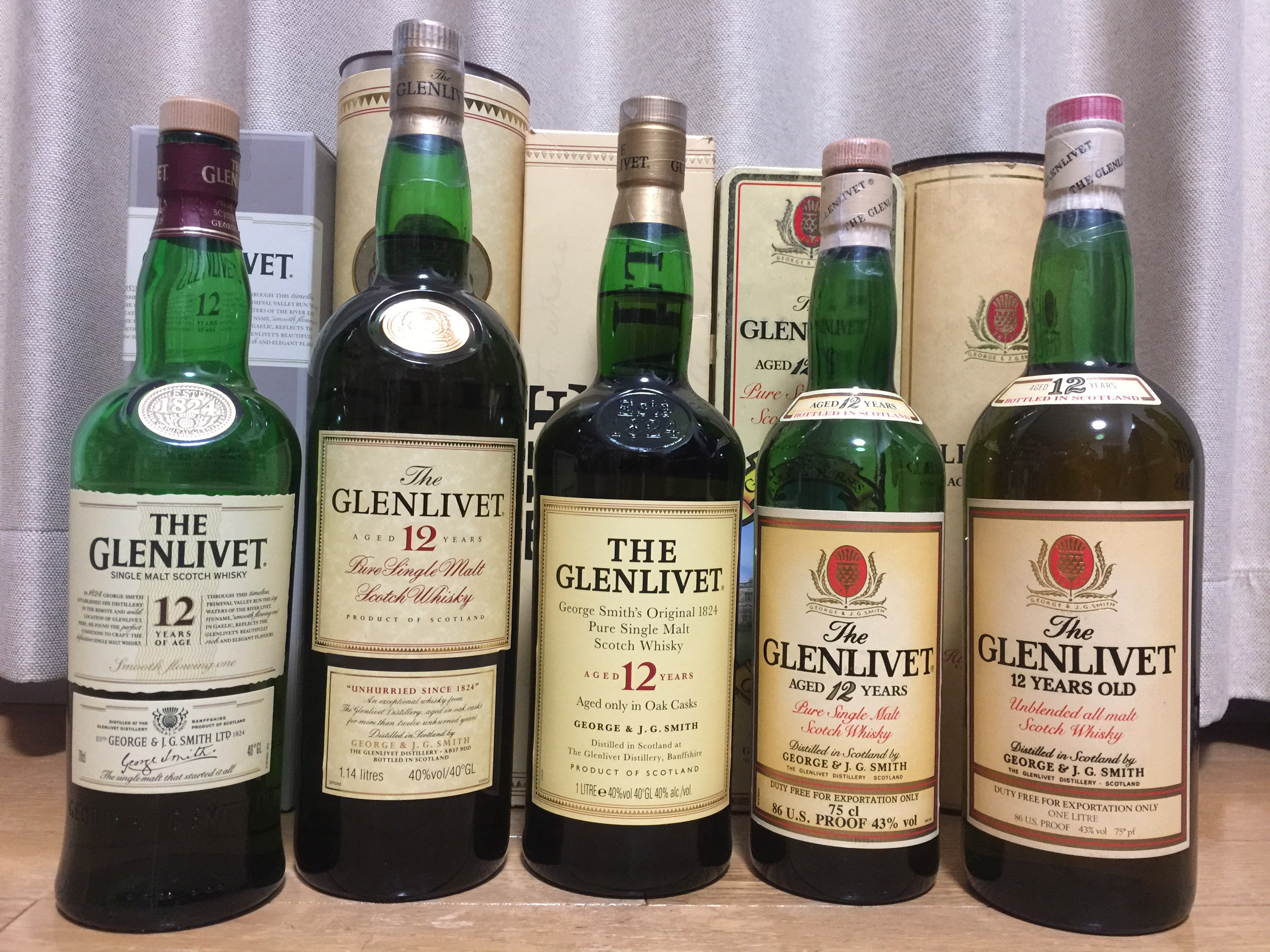 ザ・グレンリベット 12年 40% オフィシャルボトル | DRINKERS LOUNGE